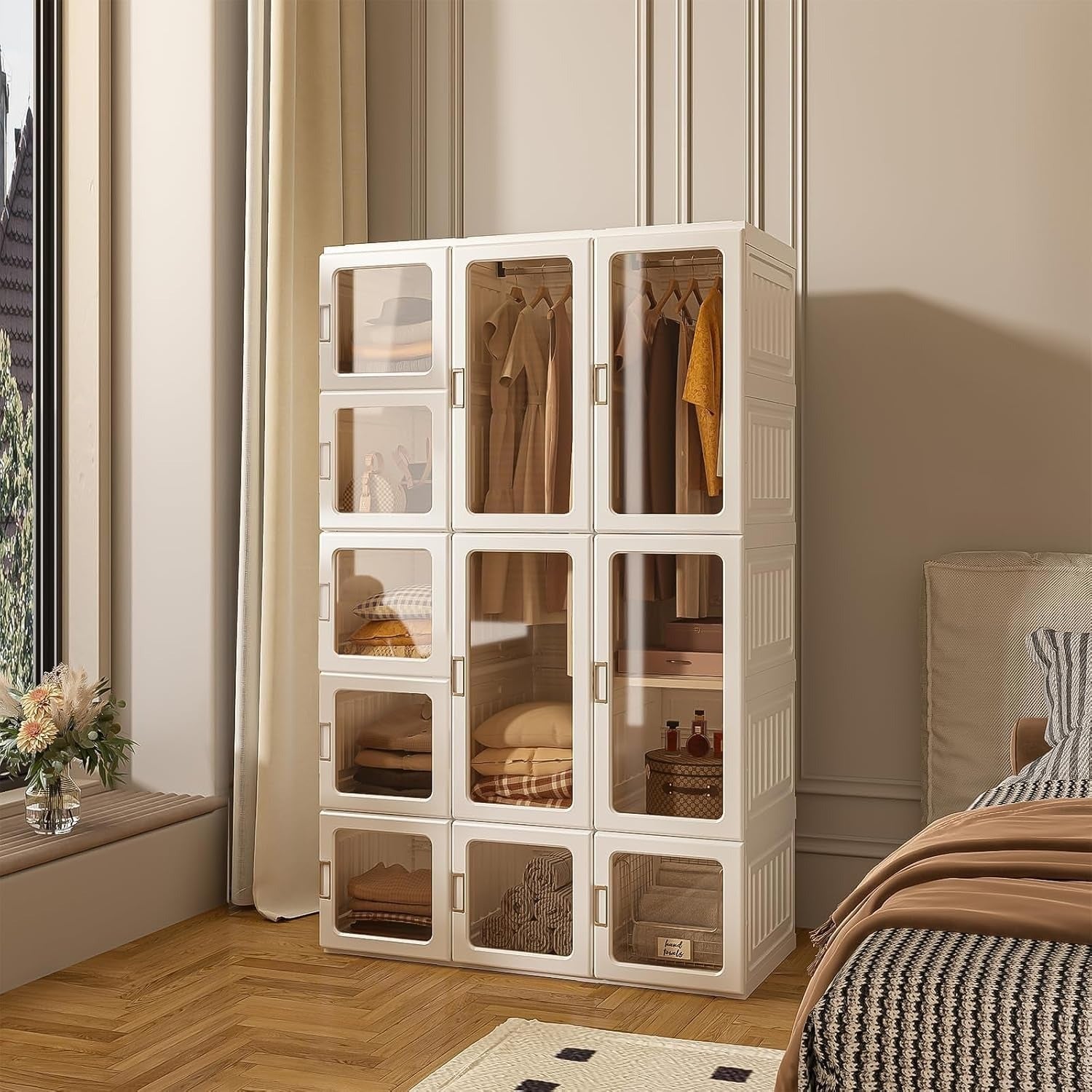 Closet Modular Inteligente y Plegable - FoldyLux