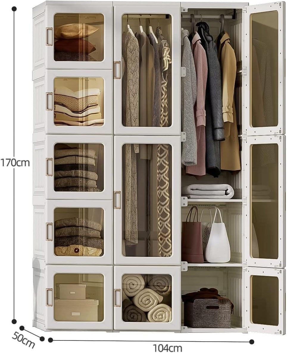 Closet Modular Inteligente y Plegable - FoldyLux
